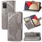 Mobigear Butterfly Samsung Galaxy A03s Hoesje Bookcase Portemonnee - Grijs