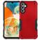 Mobigear Non-slip Armor Samsung Galaxy A14 Hoesje Hardcase Backcover Shockproof - Rood