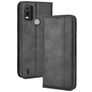 Mobigear Sensation Nokia C21 Plus Hoesje Bookcase Portemonnee - Zwart