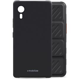 Mobilize Rubber Gelly Samsung Galaxy Xcover 7 Hoesje Flexibel TPU Backcover - Matt Black