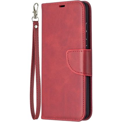 Mobigear Excellent Samsung Galaxy A52s 5G Hoesje Bookcase Portemonnee - Rood