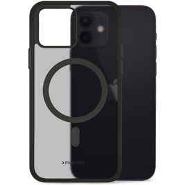 Mobilize Hybrid iPhone 12 MagSafe Hoesje Hardcase Backcover Shockproof - Zwart