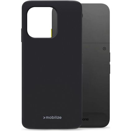 Mobilize Rubber Gelly Fairphone 6 Hoesje Flexibel TPU Backcover - Zwart
