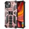 Mobigear Armor Stand iPhone 13 Mini Hoesje Hardcase Backcover Shockproof met Standaard - Roségoud
