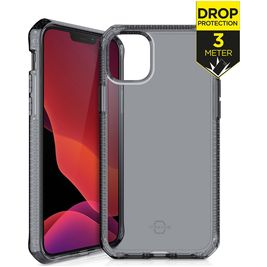 ITSkins SpectrumClear iPhone 12 Mini Hoesje Flexibel TPU Backcover Shockproof - Smoke