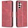 Mobigear Excellent Samsung Galaxy S24 FE Hoesje Bookcase Portemonnee - Rood