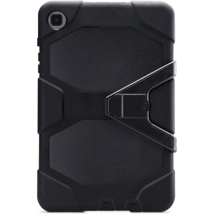 Xccess Survivor Essential Samsung Galaxy Tab A7 Lite Hoes Hard kunststof / Siliconen Backcover + Standaard - Zwart