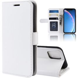 Mobigear Wallet iPhone 11 Hoesje Bookcase Portemonnee - Wit