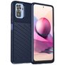 Mobigear Groove POCO M5s Hoesje Flexibel TPU Backcover - Blauw