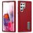 Mobigear Rugged Stand Samsung Galaxy S23 Ultra Hoesje Hardcase Backcover Shockproof met Standaard - Rood