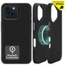 My Style Magsafe Tough iPhone 15 MagSafe Hoesje Hardcase Backcover Shockproof - Zwart