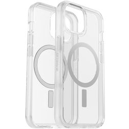 OtterBox Symmetry Plus Doorzichtig iPhone 15 MagSafe Hoesje Hardcase Backcover Shockproof - Transparant