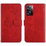 Mobigear Butterfly Realme Narzo 50 5G Hoesje Bookcase Portemonnee - Rood