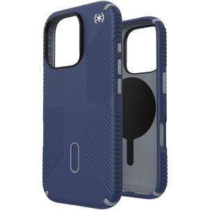 Speck Presidio2 Grip iPhone 16 Pro MagSafe Hoesje Hardcase Backcover Shockproof - Coastal Blue