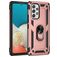 Mobigear Armor Ring Samsung Galaxy A53 Hoesje Hardcase Backcover Shockproof met Ringhouder - Roségoud