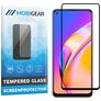 Mobigear Premium OPPO A94 5G Glazen Screenprotector - Case Friendly - Zwart