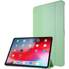 Mobigear Tri-Fold Slim iPad Pro 12.9 Inch (2018) Hoes Bookcase - Groen Mobigear Tri-Fold Slim iPad Pro 12.9 Inch (2018) Hoes Bookcase - Groen