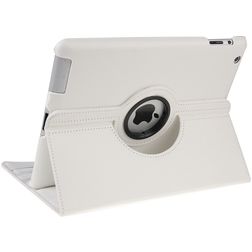 Mobigear DuoStand iPad 4 (2012) Hoes Draaibare Bookcase - Wit