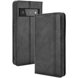 Mobigear Sensation Google Pixel 6 Pro Hoesje Bookcase Portemonnee - Zwart