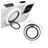 MIO Holder MagSafe Telefoonring - White Marble Universeel
