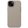 Nudient Base iPhone 15 Plus Siliconen Hoesje Backcover - Stone Beige