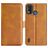 Mobigear Slim Magnet Nokia G11 Plus Hoesje Bookcase Portemonnee - Cognac