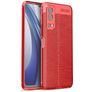 Mobigear Luxury Vivo Y72 Hoesje Flexibel TPU Backcover - Rood