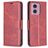 Mobigear Excellent Motorola Moto G24 Hoesje Bookcase Portemonnee - Rood