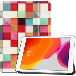 Mobigear Tri-Fold iPad 9 (2021) Hoes Bookcase - Mozaïek