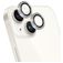 Mobiparts iPhone 14 Glazen Camera Lens Protector - Case Friendly - Zilver