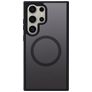 Valenta Frost Samsung Galaxy S24 Ultra MagSafe Hoesje Hardcase Backcover - Zwart