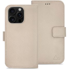 My Style Flex Wallet iPhone 16 Pro Hoesje Bookcase Portemonnee - Warm Taupe