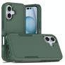 Mobigear Heavy Armor iPhone 16 Hoesje Hardcase Backcover Shockproof - Groen