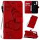 Mobigear Butterfly Xiaomi Redmi Note 8T Hoesje Bookcase Portemonnee - Rood