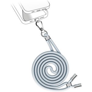 Valenta Lanyard Universeel Telefoonkoord Verstelbaar - Grijs