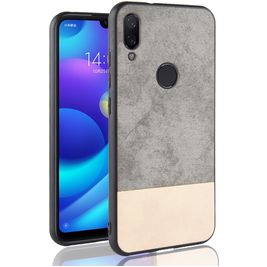 Mobigear Two Tone Xiaomi Redmi 7 Hoesje Hardcase Backcover - Grijs