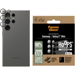 PanzerGlass Hoops Samsung Galaxy S25 Ultra Glazen Camera Lens Protector - Case Friendly