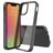 Mobigear Crystal iPhone 13 Mini Hoesje Hardcase Backcover - Zwart
