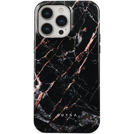 Burga Tough iPhone 15 Pro Hoesje Hardcase Backcover Shockproof - Rose Gold Marble