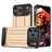 Mobigear Outdoor iPhone 17 Pro Max Hoesje Hardcase Backcover Shockproof - Goud