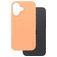 CARE by PanzerGlass Fashionable iPhone 16 Siliconen MagSafe Hoesje Backcover - Peachy