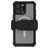 Ghostek Nautical Belt iPhone 16 Pro Max Waterdicht MagSafe Hoesje Hardcase Backcover Shockproof - Transparant / Zwart
