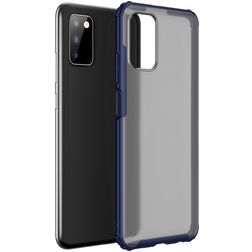 Mobigear Shockproof Samsung Galaxy A03s Hoesje Hardcase Backcover Shockproof - Donkerblauw