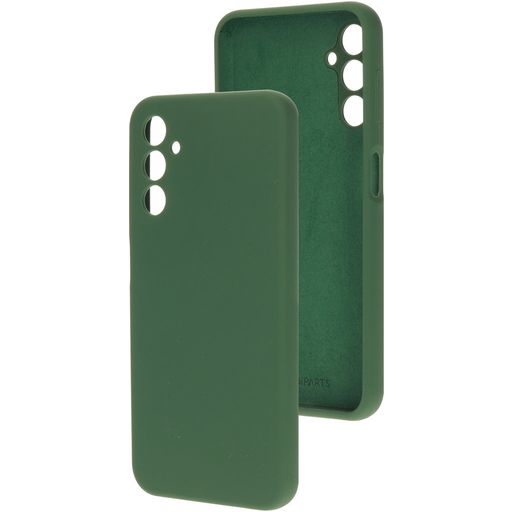 Mobiparts Samsung Galaxy A14 Siliconen Hoesje Backcover - Forest Green