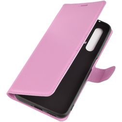 Mobigear Classic Realme X50 Hoesje Bookcase Portemonnee - Roze