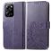Mobigear Clover POCO X5 Pro Hoesje Bookcase Portemonnee - Paars