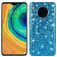 Mobigear Glitter Huawei Mate 30 Hoesje Hardcase Backcover - Blauw