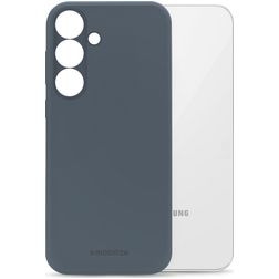 Mobilize Rubber Gelly Samsung Galaxy S24 Plus Hoesje Flexibel TPU Backcover - Matt Blue