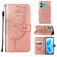 Mobigear Butterfly Realme 9 Pro Plus Hoesje Bookcase Portemonnee - Roségoud