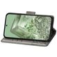 Mobigear Butterfly Google Pixel 8a Hoesje Bookcase Portemonnee - Grijs